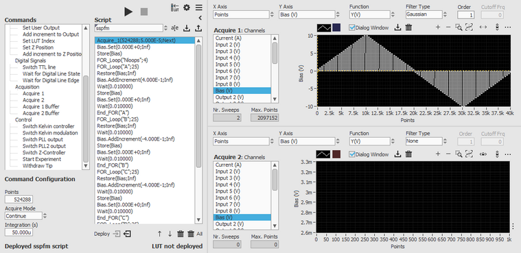 Fast switching spectroscopy PFM script