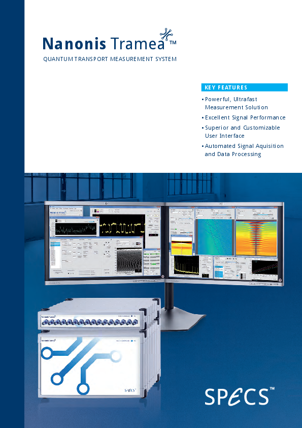 SPECS Broschuere Nanonis Tramea