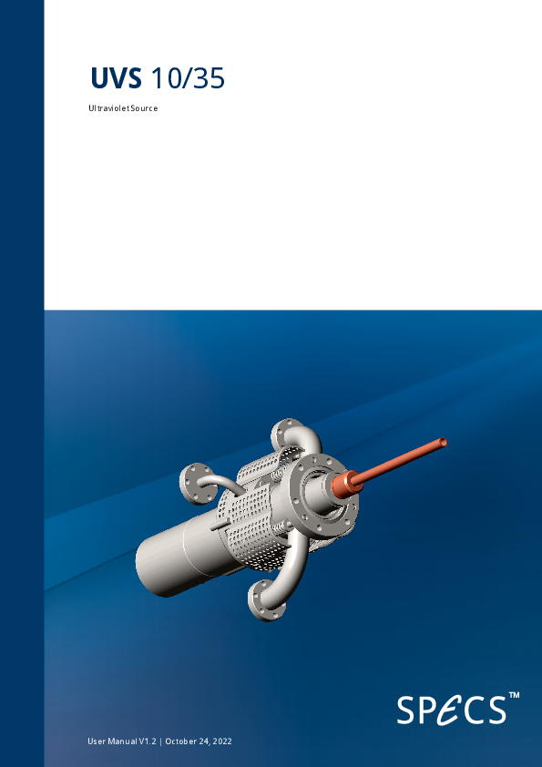 UVS 10/35 Ultraviolet Source UVS 10/35 Ultraviolet Source