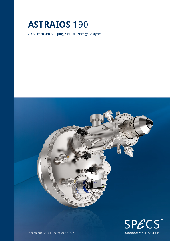 2D Momentum Mapping Electron Energy Analyzer