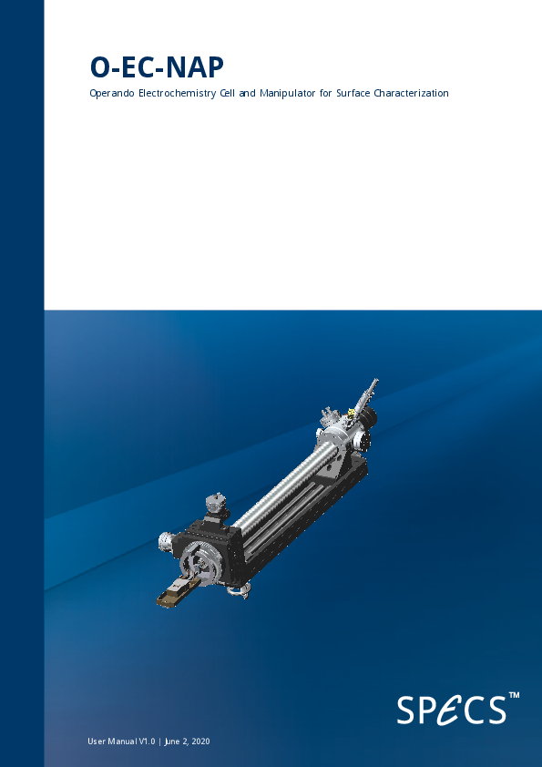 O-EC-NAP Electrochemistry Cell and Manipulator O-EC-NAP Electrochemistry Cell and Manipulator